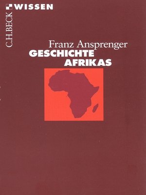 cover image of Geschichte Afrikas